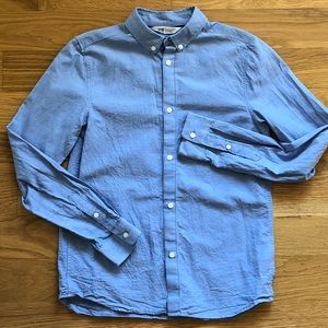 🐸5/$15🐸 Big Boy’s Dress Shirt Size 11/12 H&M